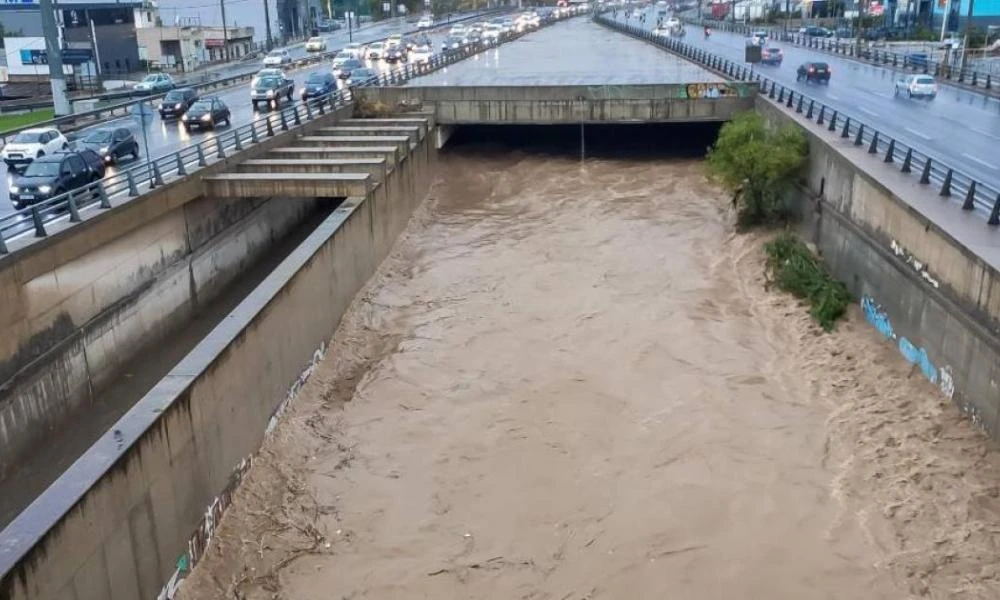 Ανησυχία για mega πλημμύρα στην Αττική - Ποιοι δήμοι κινδυνεύουν